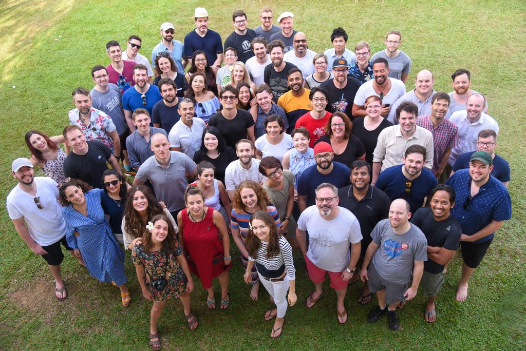 The Human Made team at the 2019 company retreat, Sri Lanka. 